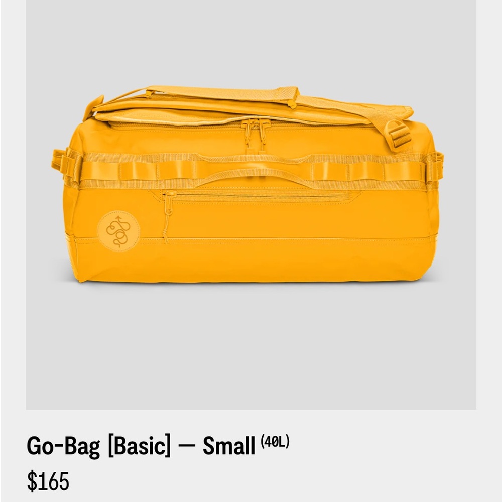 Baboon to the moon go-bag